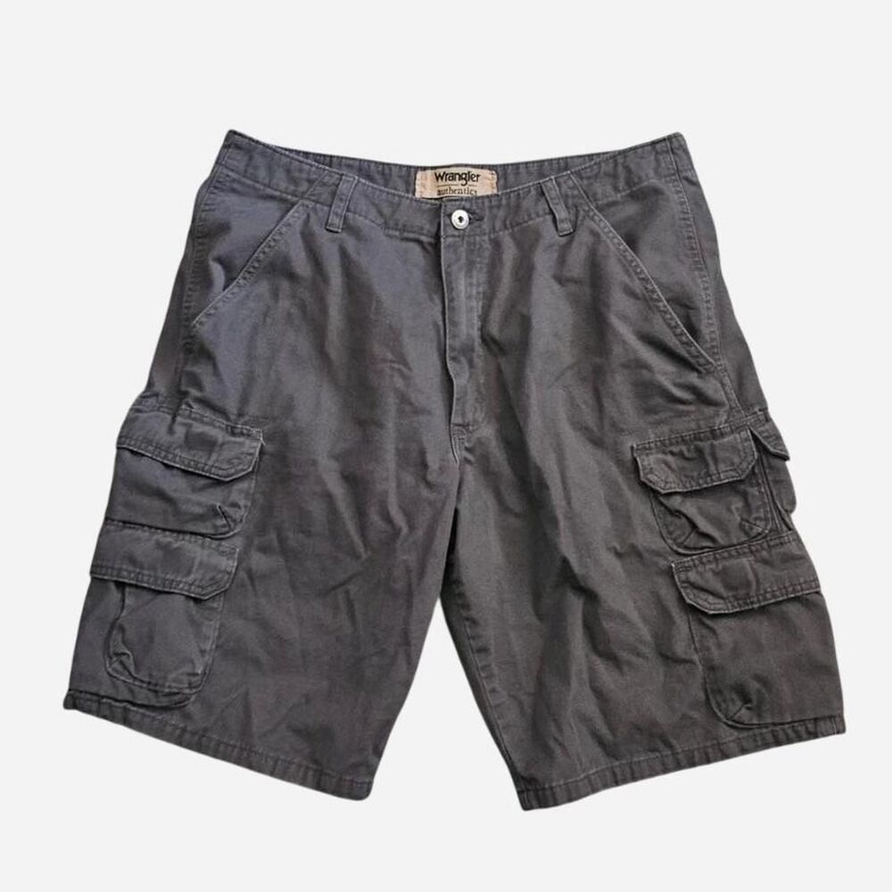 wrangler grunge casual dark grey cargo pants